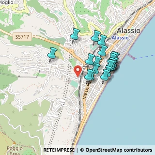 Mappa Via Privata Eredi Gaibisso, 17021 Alassio SV, Italia (0.3905)