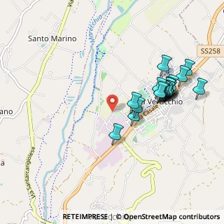 Mappa Via Palmiro Togliatti, 47826 Verucchio RN, Italia (0.9855)
