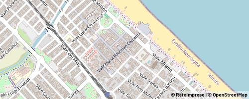 Mappa Riccione