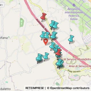 Mappa Via Barchi, 47924 Rimini RN, Italia (0.82174)