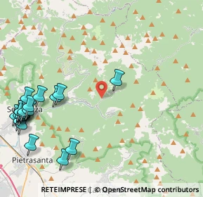 Mappa Villa Roggio, 55040 Stazzema LU, Italia (6.0365)