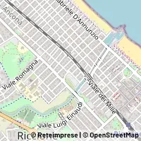 Mapa Riccione
