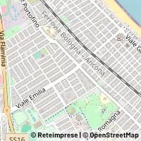 Mapa Riccione