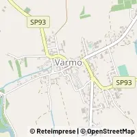 Mapa Varmo