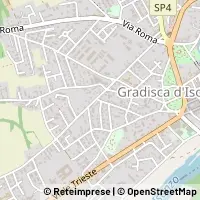 Map Gradisca d'Isonzo
