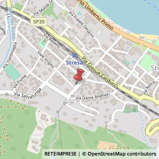 Mappa Via Duchessa di Genova, 39, 28838 Stresa, Verbano-Cusio-Ossola (Piemonte)