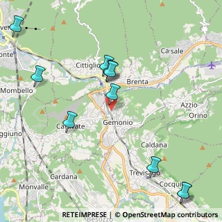Mappa Strada Statale 394 del Verbano Orientale, 21036 Gemonio VA, Italia (2.40273)