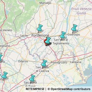 Mappa Via Giuseppe Verdi, 33082 Azzano Decimo PN, Italia (31.3425)