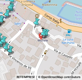Mappa Piazza San Michele, 28838 Stresa VB, Italia (0.08889)