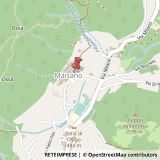 Mappa Via San Rocco, 6, 22039 Valbrona, Como (Lombardia)