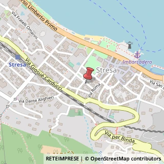 Mappa Via Carlo de Martini, 34, 28838 Stresa, Verbano-Cusio-Ossola (Piemonte)