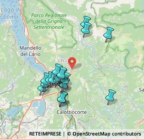 Mappa Strada Provinciale, 23900 Lecco LC, Italia (6.69105)