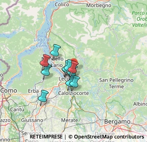 Mappa Strada Provinciale, 23900 Lecco LC, Italia (8.49455)