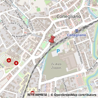 Mappa Via Cristoforo Colombo, 42, 31015 Conegliano, Treviso (Veneto)