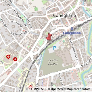 Mappa Via Cristoforo Colombo, 44, 31015 Conegliano, Treviso (Veneto)