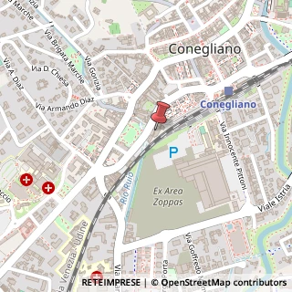 Mappa Via Cristoforo Colombo, 50, 31015 Conegliano, Treviso (Veneto)