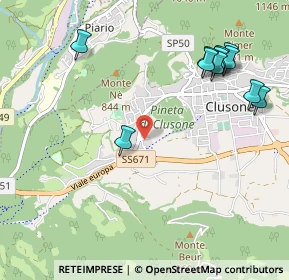 Mappa Via Sales, 24023 Clusone BG, Italia (1.20727)