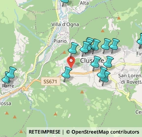 Mappa Via Sales, 24023 Clusone BG, Italia (2.382)