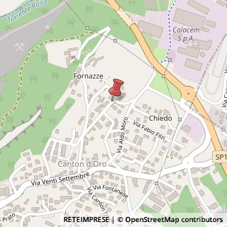 Mappa Via Canton Chiedo, 15, 21032 Caravate, Varese (Lombardia)