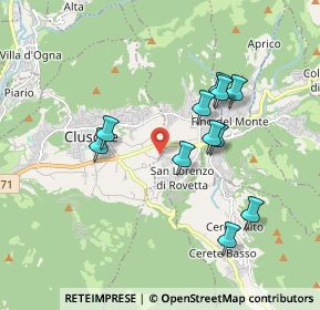 Mappa Via S. Lorenzo, 24023 Clusone BG, Italia (1.66)