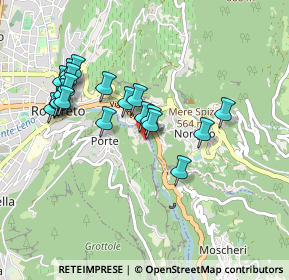 Mappa Trambileno, 38068 Rovereto TN, Italia (0.8565)