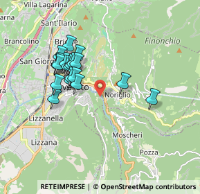 Mappa Trambileno, 38068 Rovereto TN, Italia (1.5775)