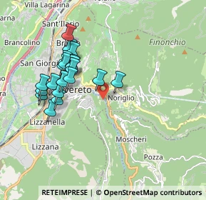 Mappa Trambileno, 38068 Rovereto TN, Italia (1.762)