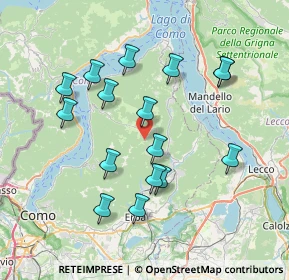 Mappa Località Colma di Sormano, 22030 Caglio CO, Italia (7.23)