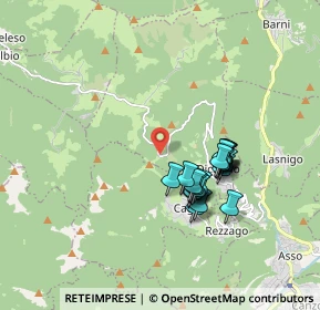 Mappa Località Colma di Sormano, 22030 Caglio CO, Italia (1.5025)