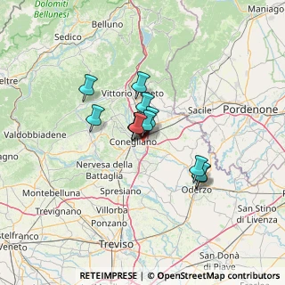 Mappa Via Garibaldi, 31020 San Vendemiano TV, Italia (8.26)