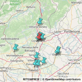Mappa Via Garibaldi, 31020 San Vendemiano TV, Italia (12.63231)