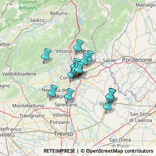 Mappa Via Garibaldi, 31020 San Vendemiano TV, Italia (8.85533)