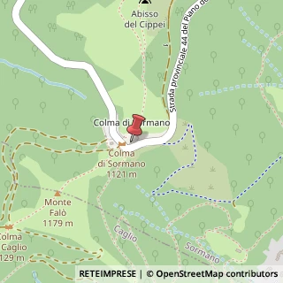 Mappa Via del Tivano, 12, 22030 Sormano, Como (Lombardia)