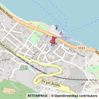 Mappa Piazza Luigi Cadorna, 11, 28838 Stresa, Verbano-Cusio-Ossola (Piemonte)