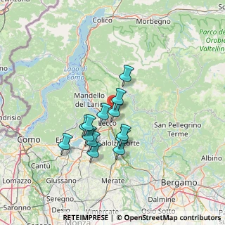 Mappa Via Guggiarolo, 23900 Lecco LC, Italia (10.90308)