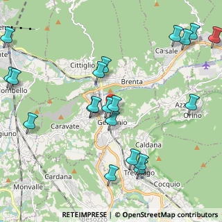 Mappa Via Curti, 21036 Gemonio VA, Italia (2.546)