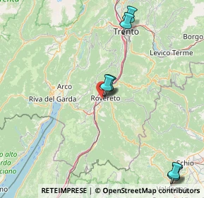 Mappa Via dell'Abetone, 38068 Rovereto TN, Italia (26.69273)