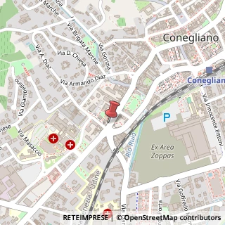 Mappa Via Giuseppe Garibaldi, 1D, 31015 Conegliano, Treviso (Veneto)