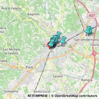 Mappa Via Giuseppe Garibaldi, 31015 Conegliano TV, Italia (0.92333)