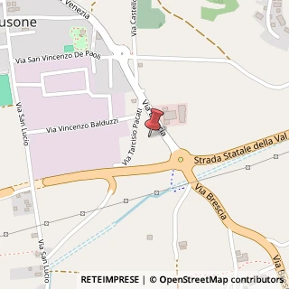 Mappa Via Brescia, 4, 24023 Clusone, Bergamo (Lombardia)