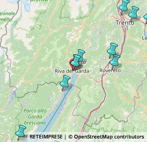 Mappa Via Filzi, 38066 Riva del Garda TN, Italia (22.85462)