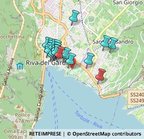 Mappa Via Filzi, 38066 Riva del Garda TN, Italia (0.66158)