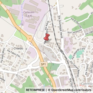 Mappa Via Campagna, 22, 21036 Gemonio, Varese (Lombardia)