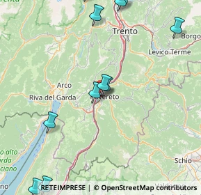 Mappa Rovereto, 38068 Rovereto TN, Italia (24.29769)