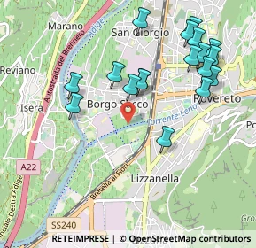 Mappa Rovereto, 38068 Rovereto TN, Italia (1.05222)