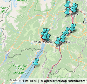 Mappa Via Gorizia, 38066 Riva del Garda TN, Italia (16.191)