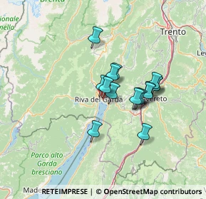 Mappa Via Gorizia, 38066 Riva del Garda TN, Italia (9.82063)