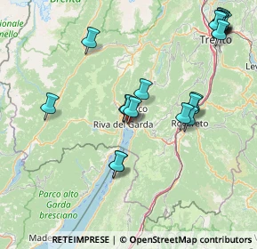 Mappa Via Gorizia, 38066 Riva del Garda TN, Italia (18.0165)