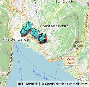 Mappa Via Restel de Fer, 38066 Riva del Garda TN, Italia (0.545)