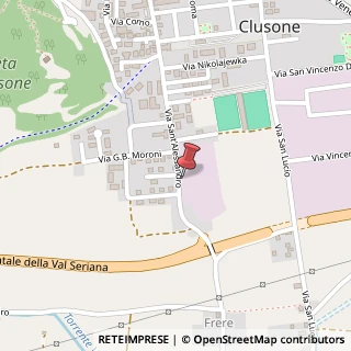 Mappa Via Sant'Alessandro, 41, 24023 Clusone, Bergamo (Lombardia)